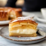Apple Mille Feuille with Vanilla Custard (gluten-free)