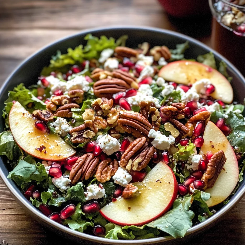 Autumn Harvest Honeycrisp Apple and Feta Salad