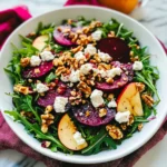 Beet and Goat Cheese Arugula Salad