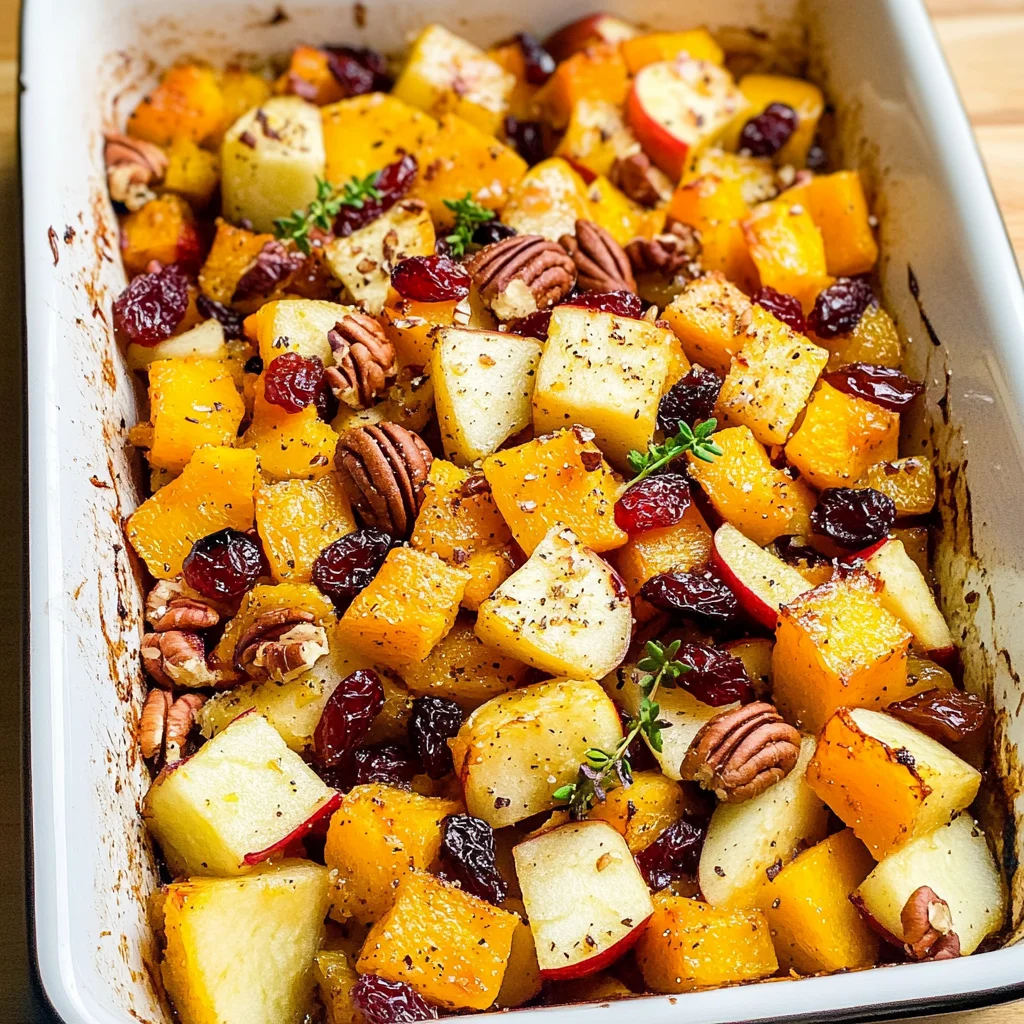 Butternut Squash Apple Bake