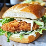 Crispy Chicken Caesar Sandwich