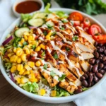 Irresistible High Protein BBQ Ranch Chicken Bowl Recipe