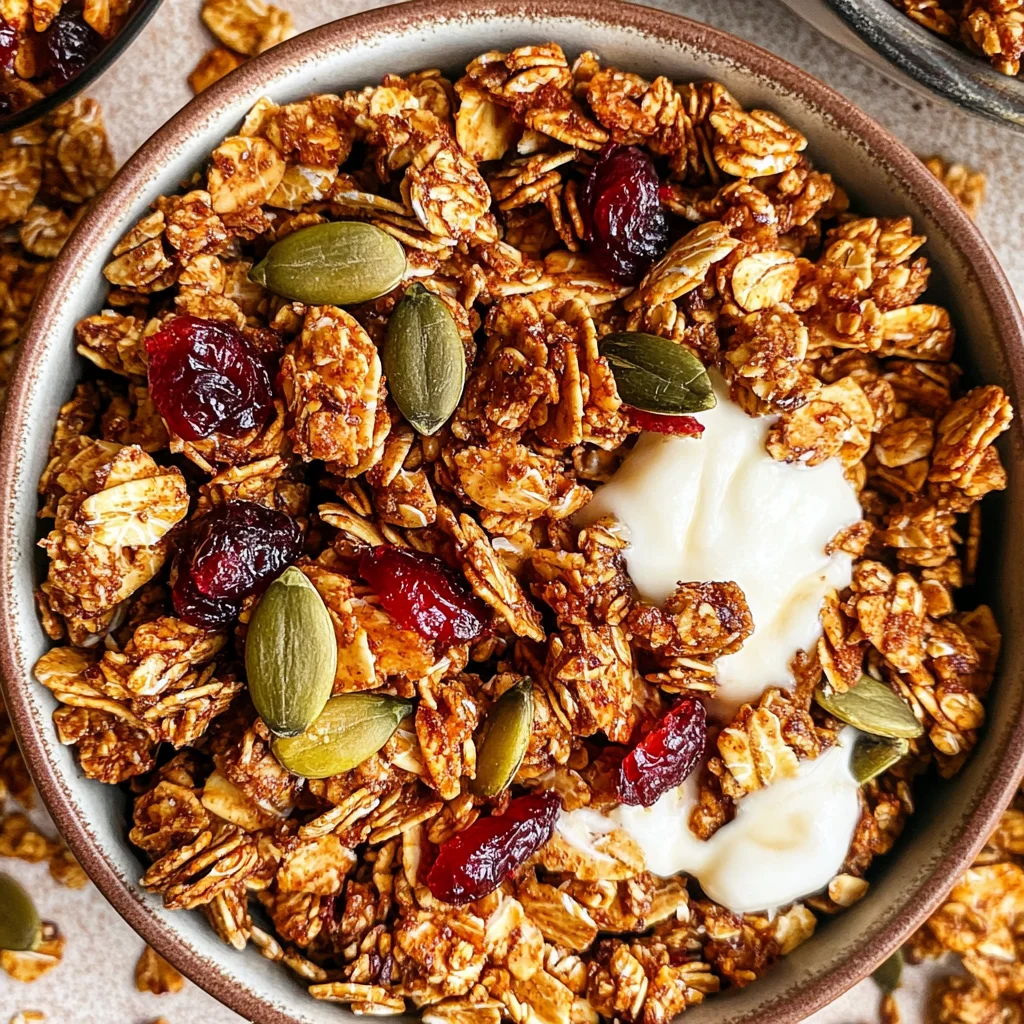 Pumpkin Spice Granola