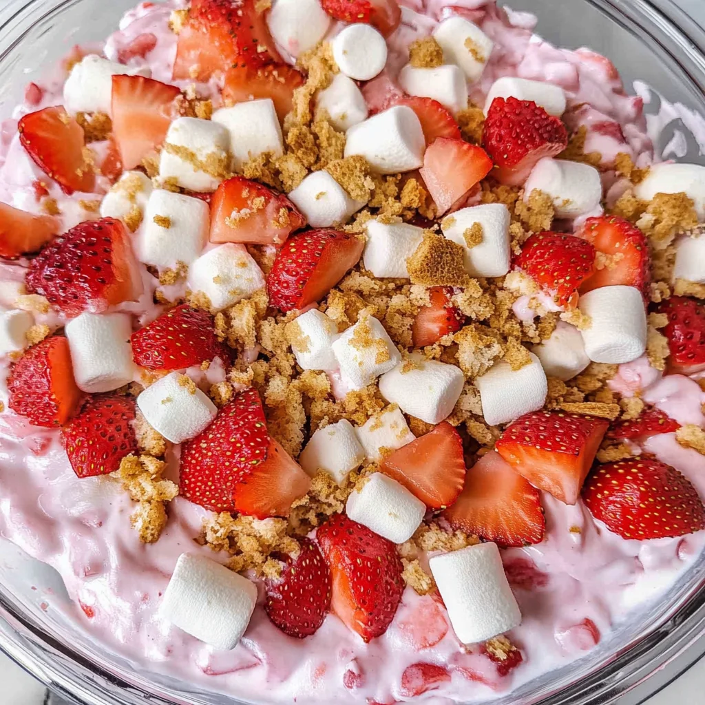 Strawberry Shortcake Fluff Salad Recipe