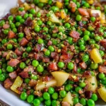 Thanksgiving Peas (with Pear and Pancetta)