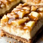 Caramel Apple Cheesecake Bars