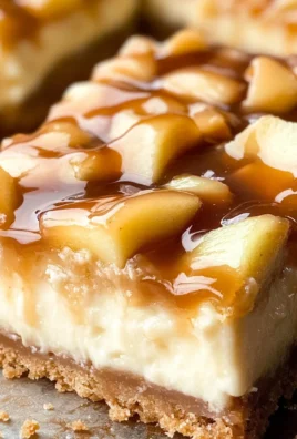 Caramel Apple Cheesecake Bars