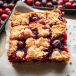 Cranberry Crumble Bars Recipe