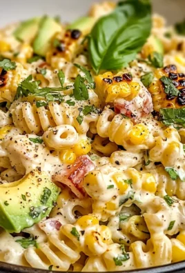 Creamy Street Corn Pasta Salad