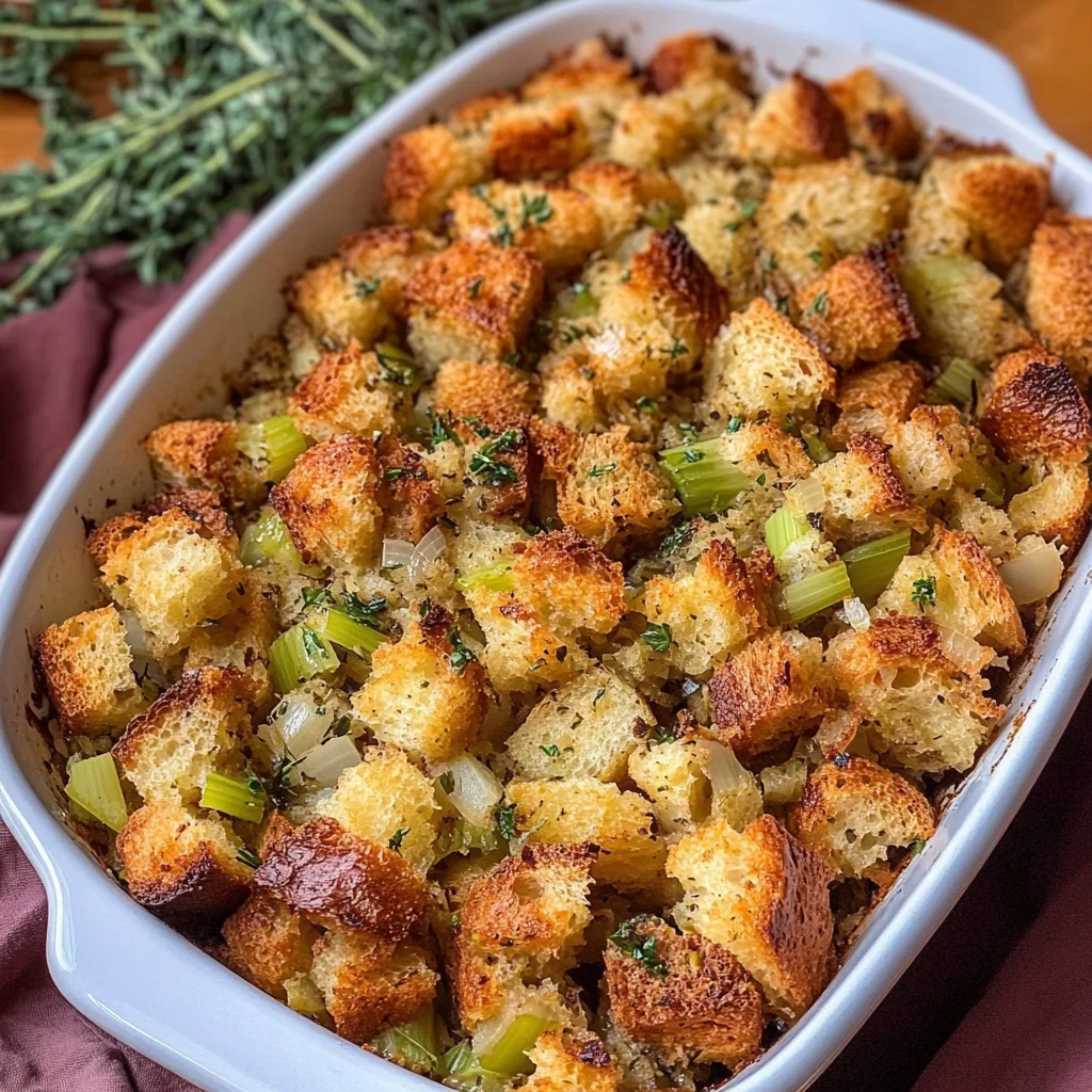 Delicious Grandma’s Thanksgiving Stuffing Recipe