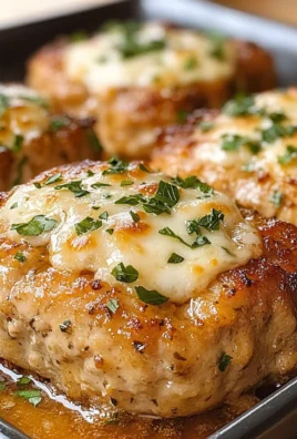 Garlic Parmesan Chicken Meatloaves
