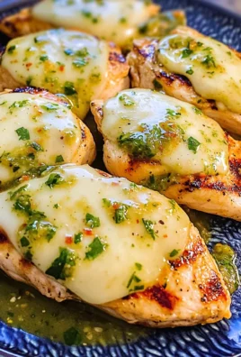 Grilled Salsa Verde Pepper Jack Chicken