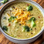High Protein Broccoli Cheddar Soup