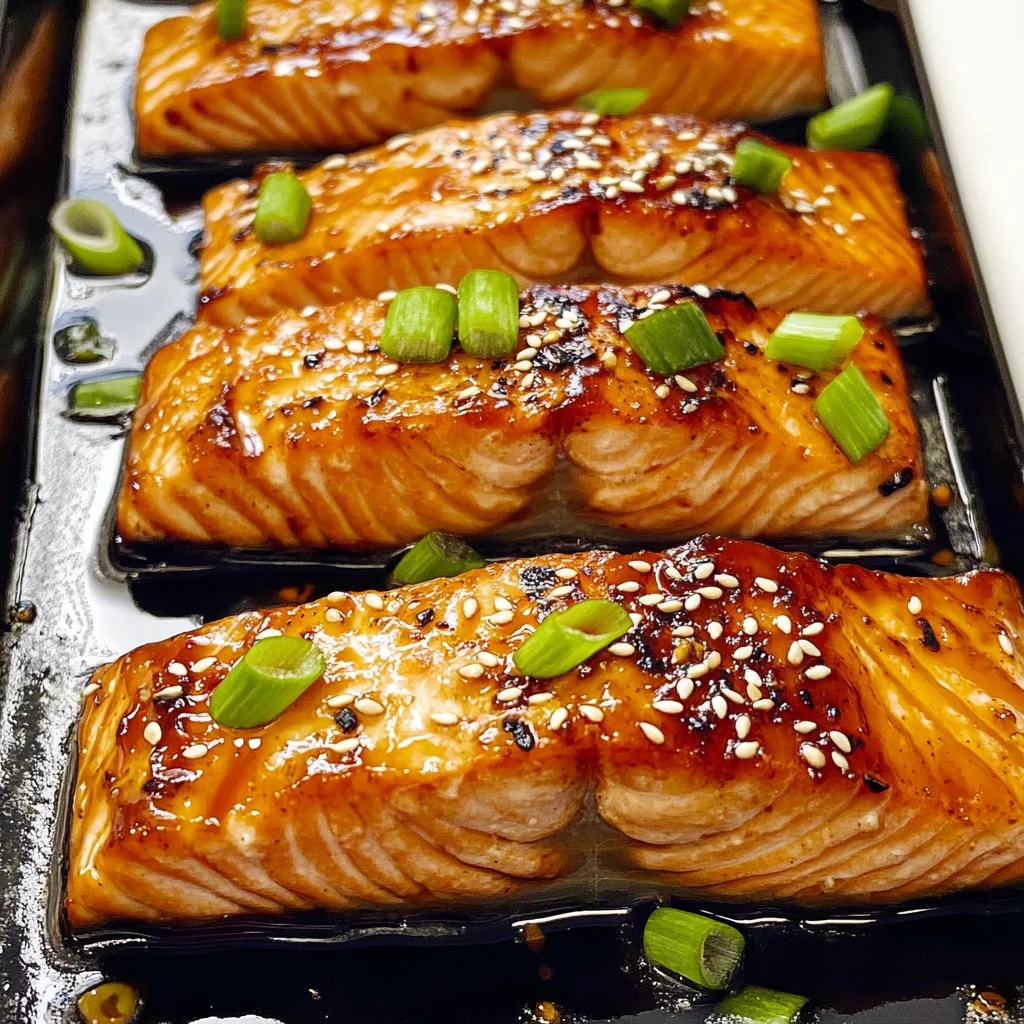 Orange Teriyaki Salmon