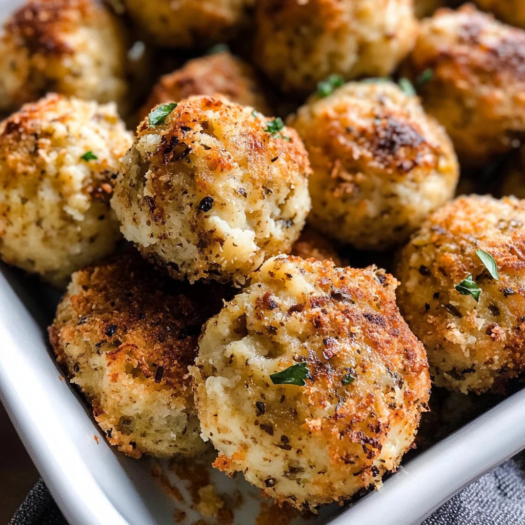 Turkey stuffing Balls